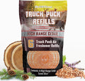 Drive Time Truck Puck Refill - High Range Cedar Fragrance Premium Long-Lasting Car Air Freshener, Odor Eliminator/Deodorizer