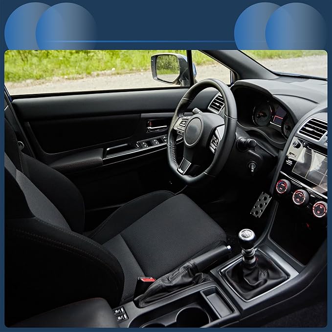 Car Trash Can Car Door 6.3" Length 2.8" Width 5.5" Height Auto Trash Bin Plastic Black Hanging