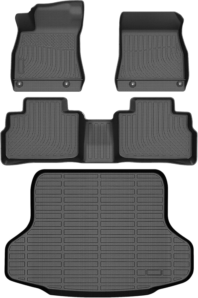Cartist Floor Mats and Cargo Liner Fit for Nissan Sentra 2020 2021 2022 2023 2024 2025 2026 All Weather Floor Mat for Nissan Sentra Accessories Heavy Duty Carpet Protection