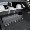 XCF Car Trunk Organizer, Collapsible Leather Car Trunk Storage Organizer with Lid and Sturdy Handle Car Organizer and Storage for SUV, Truck, Sedan (Black, 36.2 x 11.4 x 12.2in)