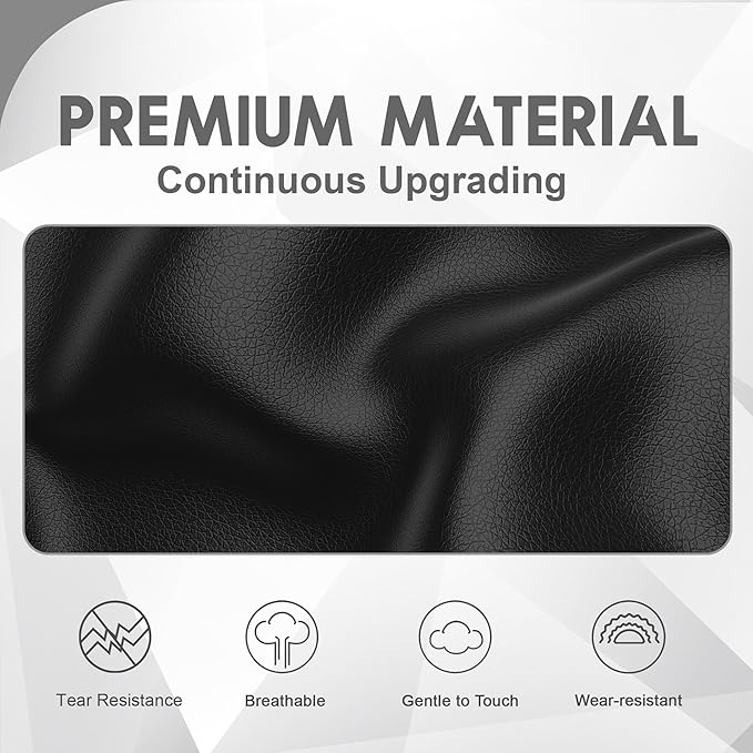JGDL Car Seat Covers for Subaru Crosstrek 2016-2026, 5 Piece Set Nappa Leather Non-Slip Seat Protectors, Breathable Seat Cover Set. (Standard 5 Seats, Black Blue)
