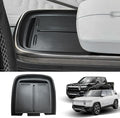 Center Console Wireless Charging Mat for Rivian R1T R1S 2025 2024 2023 2022 Accessories Silicone Non-Slip Charging Protective Pad Phone Charge Area Liner Waterproof Easy Clean Black