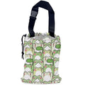 NHNXHWIA Cute Frog Car Garbage Bag,Waterproof Small Car Trash Bag Hanging Back of Seat,Drawstring Hanging Car Trash Bag with Adjustable Buckle for Car Accessories