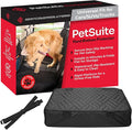 PetSuite Hard Bottom Dog Car Seat Cover for Back Seat – 300-lb Strength Pet Cover for Dogs with 40% Extra Space, Waterproof Nonslip Backseat Hammock for Cars & SUVs (Car or SUV)