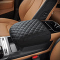 KMMOTORS Carnival KA4 2020-2025 Center Console Cover, Armrest Cushion, Console Protector, Carnival Accessories(Carnival KA4, Black)