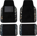 FH Group Automotive Floor Mats – Universal Fit Premium Carpet Car Mats with Driver Heel Pad, Full Set for Cars, SUVs & Trucks - Camo
