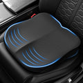 Car Seat Cushion for Driving, Memory Foam Driver Seat Cushion with Lower Back & Tailbone Pain Relief. Automotive Cushion for Car Suitable for Trucks, Sedans, and Other Vehicles