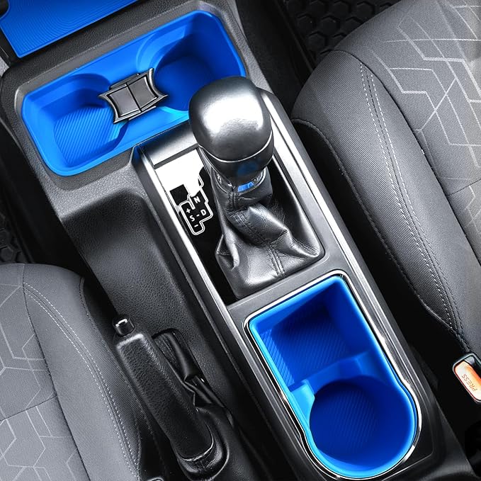 bgucar Interior Silicone Liner Insert Custom Fit for Tacoma 2016-2023, Silicone Organizer Tray for Tacoma Gen 3rd Crew Cab only - Fully Covered - for Tacoma Accessories