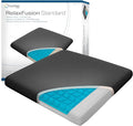 Wagan IN9111 Relax Fusion Standard Memory Foam and Gel Seat Cushion