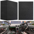 20PCS Black Disposable Car Floor Mats 19.6x15.7 Inch Heavy-Duty Automotive Floor Protectors for Car Wash & Detailing - Non-Slip Vehicle Interior Protector Fits SUV/Truck