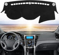 Dashboard Dash Cover Mat Carpet Compatible with 2011 2012 2013 2014 Hyundai Sonata