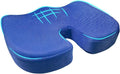Car Seat Cushion, Memory Foam Cushion for Tailbone Pain & Sciatica Relief, Ergonomic Seat Cushion Comfortable Chair Relief Pillow for Car Office Wheelchair, car Accessories (Royal Blue, Mesh)