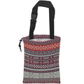 Car Trash Bag Boho Carnival Car Garbage Bag Hanging Car Trash Can for Back Seat with Drawstring