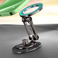 Smolink Magnetic Car Phone Holder, Zinc Alloy Material for Magsafe Car Mount Never Drop, Universal 360°Pro Adjustable Car Phone Holder Mount for iPhone 16 Pro Max 15 14 13 Series All Phones, Green