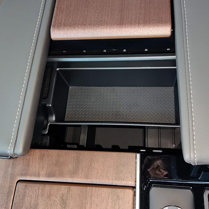 Vehicle OCD - Center Console Divider and Tray Organizer for Toyota Tundra (2022-2026) / Sequoia (2023-2026) – Made in USA - NOT compatible with center console safe - SLX513