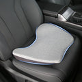 Car Seat Cushion, 2 in 1 Car Seat Cushion or Lumbar Support, Ergonomic Memory Foam Seat Cushions for Car Truck Sedan Home Office, Grey