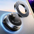 2026 Upgraded Vacuum Magnetic Phone Holder for Car [89LB Vacuum Suction+2400GF Strong Magnetic] 360° Adjustable Car Phone Holder for MagSafe, Dashboard Suction Cup Phone Mount for iPhone 17/16