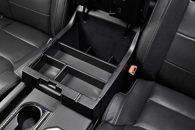 Vehicle OCD - Center Console Organizer Tray for Toyota Tundra (2007-2021) / Toyota Sequoia (2008-2022) - Made in USA - SLX125