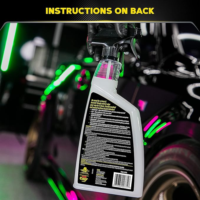 Meguiar's Ultimate Waterless Wash & Wax - High-Efficiency Car Care Solution for Shine and Protection, Ideal for Water-Free Car Cleaning and Quick Detailing, Perfect for Car Care Enthusiasts