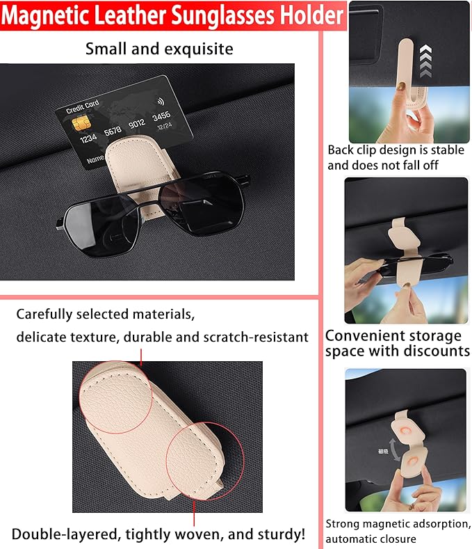 HAIPHAIK Emergency Roadside Kit for Car,Emergency Kits for Vehicles,Jumper Cables headlamps car Glasses Holder,Roadside Emergency Kit Women Men
