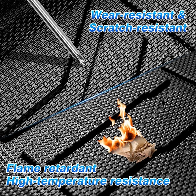 Cartist Floor Mats for Toyota 4Runner 5 Seats 2025 2026 (Not fit Hybrid/EV) All Weather Floor Mat for 4Runner Accessories 6th gen Front & Rear Car Mats Heavy Duty TPE Carpet Protection