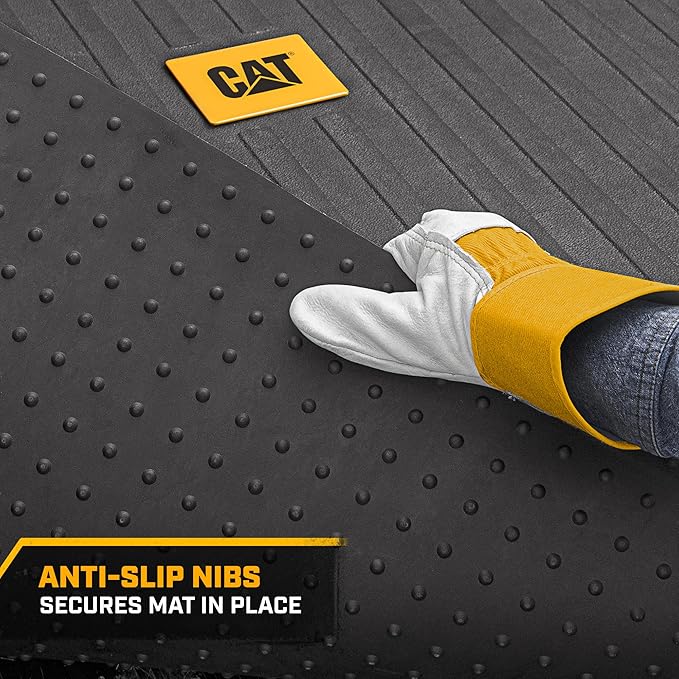 CAT Custom Fit Truck Bed Mat for 2010-2018 Chevrolet Chevy Silverado Truck Bed Liner 5.8 ft Short Bed Pickup Truck Non-Scratch Non-Slip All Weather Thick Heavy Duty Rear Trunk Bulkhead to Tailgate