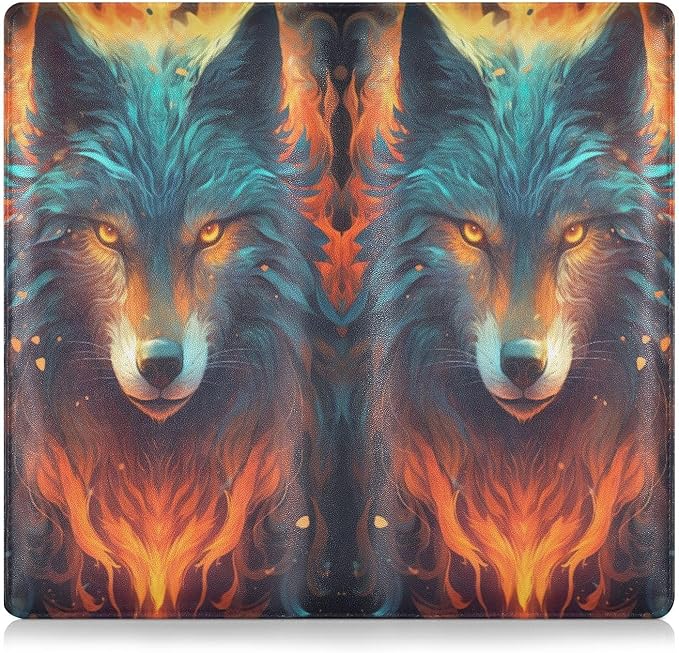 Wolf Animalcute Car Registration and Insurance Holder Vehicle Glove Box Organizer Car Accessories Wallet Case for Women Men 202a4884