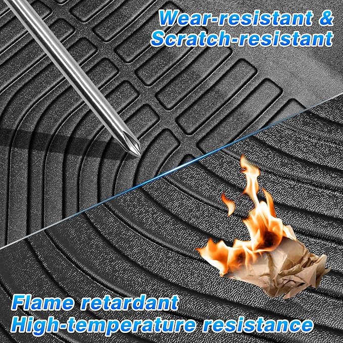 Cartist Floor Mats Fit for Mazda CX-5 2017-2025 2026, All Weather Floor Mats forCX5 Accessories Heavy Duty Car Floor Liner Waterproof