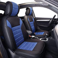 FH Group FB201102 Premium Car Seat Cushions (Blue) Front Set – Universal Fit for Cars Trucks & SUVs