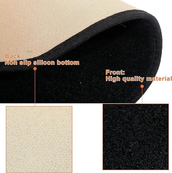 X AUTOHAUX Car Dashboard Cover for Hyundai Sonata 2011 2012 2013 2014 Nonslip Dash Carpet Dash Guard