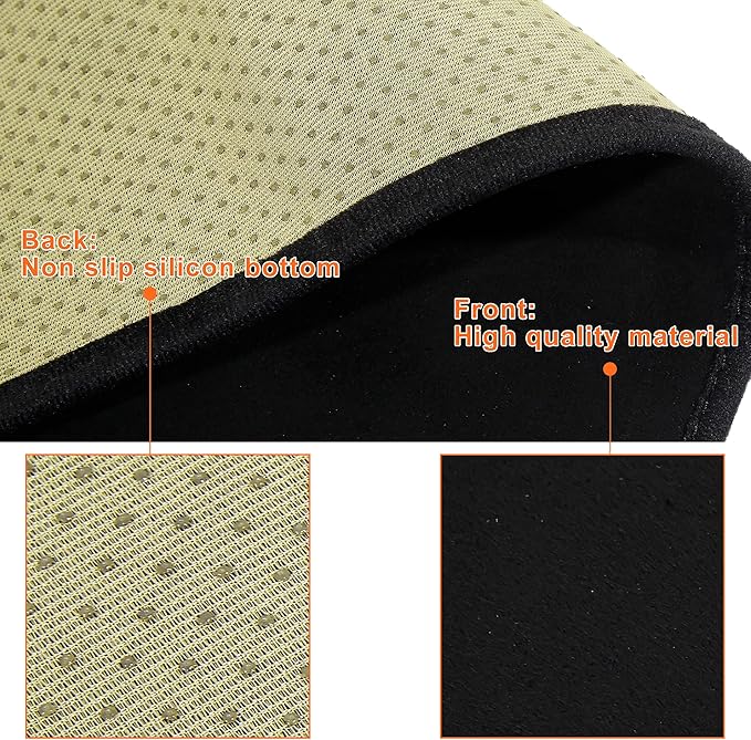 X AUTOHAUX Car Dashboard Cover Nonslip Mat Protector Pad Carpet for Toyota Corolla 2009 2010 2011 2012 2013