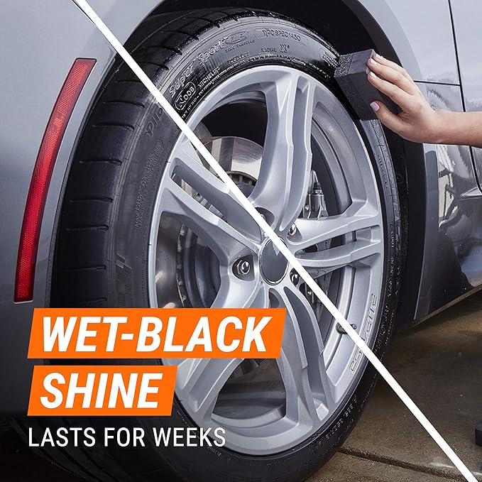 Armor All Extreme Tire Shine Gel, Tire Shine for Restoring Color and Tire Protection, 18 Fl Oz (Pack of 2)
