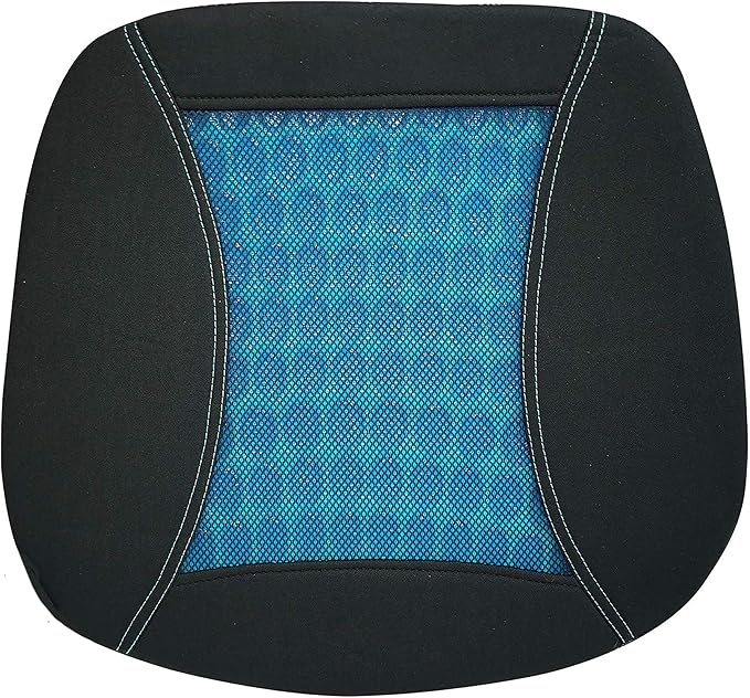 C.P.R. Orthopedic Gel & Memory Foam Seat Cushion Office Chair seat Cushion Automotive Gel Cushion (Y11076(14.5" x 16"x 2.5"))