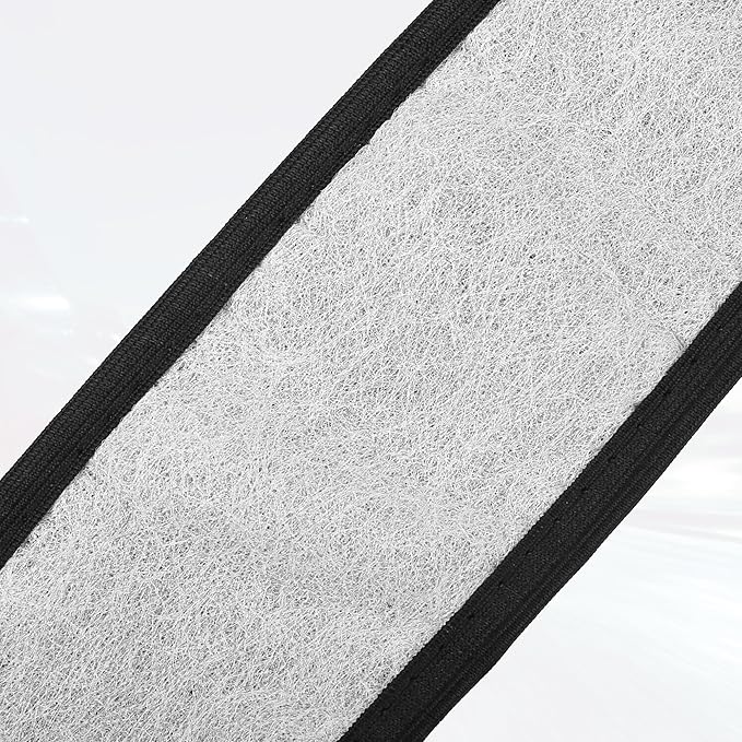 X AUTOHAUX Steering Wheel Cover Universal Elastic Stretch Antislip Breathable Microfiber Ice Silk Interior Trim Wheel Protector for Car Truck SUV Black