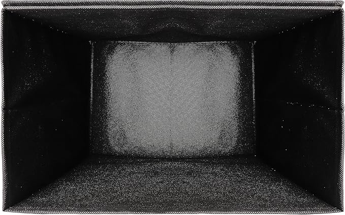 Foldable Car Organizer - Trunk Organizer and Storage for Car, SUV, Sedan (Declare-Black White-Big, 17.8" x 12")