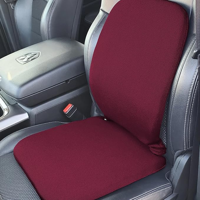 McCarty’s SacroEase MSC1-PINK Cover Only – Replacement Cover for SacroEase Premium & Deluxe Lumbar Back Support Car Seat Cushion (Insert Not Included) – Fits 16 x 15 x 19 Inches