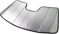 Custom Fit Car Sun Shade Windshield | Sun Visor | Car Window Shades | Fold Up Front Sunshade Visor | Compatible with Audi A7 2010-2017 | CFS-013-S | Silver & Grey 1-pc Set