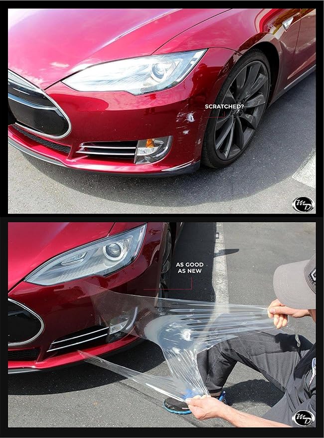 VViViD Barricade Premium 8 Year Clear Gloss Paint Protection Film (2" x 96")