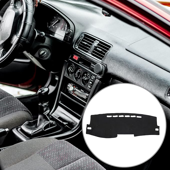 X AUTOHAUX Car Dashboard Cover Nonslip Mat Protector Pad Carpet for Toyota Corolla 2009 2010 2011 2012 2013