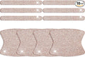 Frienda 10 Pieces Bling Car Accessories for Women Bling Car Door Handle Protector Door Handle Covers for Car Rhinestone Car Bowl Protector Accessories Women Stickers(Rose Gold)