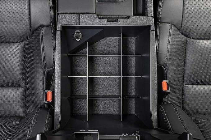 Vehicle OCD - Center Console Divider and Tray Organizer for Toyota Tundra (2014-2021) - Made in USA - SLX502