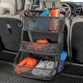High Road CarCubby Car Storage Organizer - SUV Trunk Organizer, Passenger Seat Organizer or Back Seat Storage With 3 Easy-View Mesh Bins