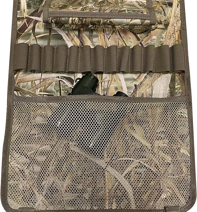 BLISSWILL 2-Pack Automotive Gun Rack & Seat Organizer with Storage Pockets & Tactical Design for Car & Truck